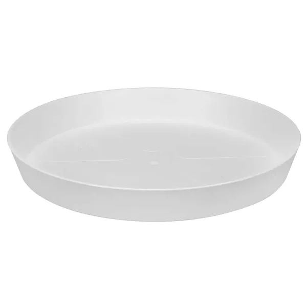 elho® Loft Untersetzer Weiß Ø 21 cm rund - Kunststoff elho® Loft Untersetzer Weiß Ø 21 cm rund - Kunststoff