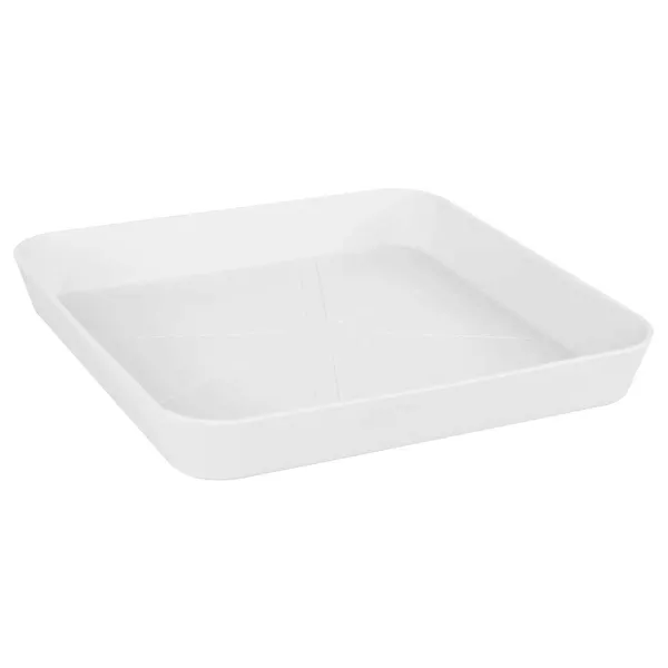 elho® Loft Untersetzer Weiß 22 cm quadratisch - Kunststoff elho® Loft Untersetzer Weiß 22 cm quadratisch - Kunststoff