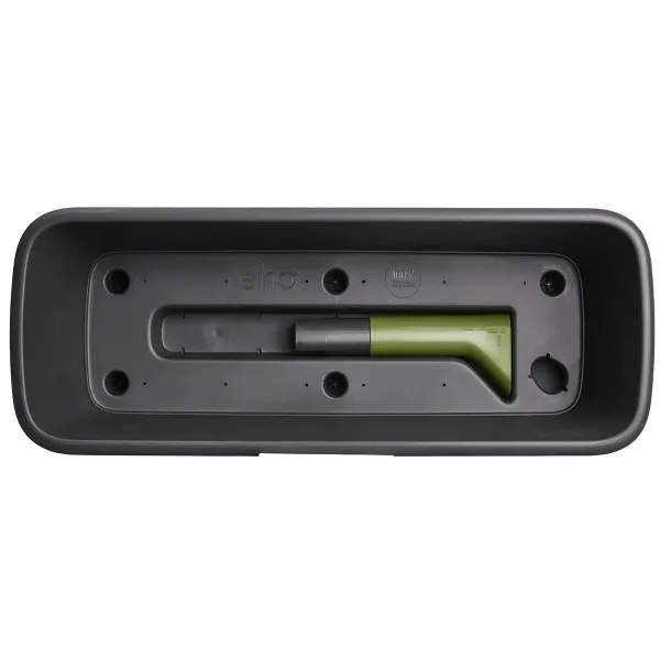 elho® Noa Balkonkasten Living Black schwarz 52 cm mit Bewässerungssystem - Kunststoff