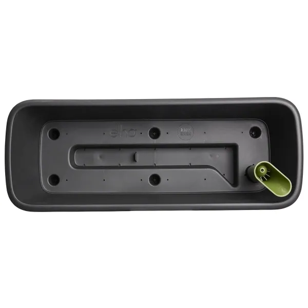 elho® Noa Balkonkasten Living Black schwarz 52 cm mit Bewässerungssystem - Kunststoff