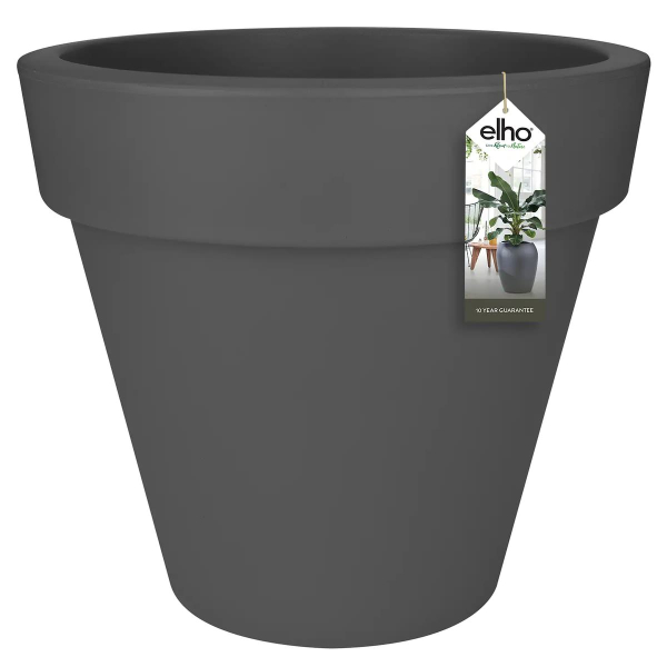 elho® Pure Round Pflanzgefäß Anthrazit Ø 59 cm - Kunststoff
