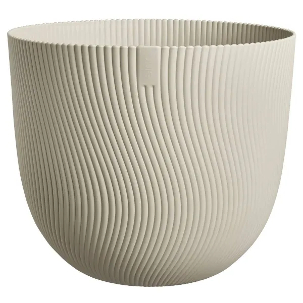 elho® Sereh Pflanzgefäß Mushroom beige Ø 40 cm - Kunststoff