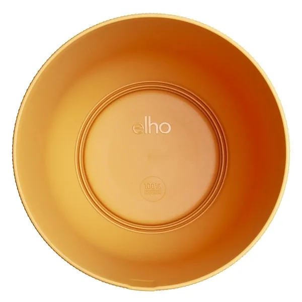 elho® Übertopf Jazz Ambergelb rund Ø 16 cm - Kunststoff