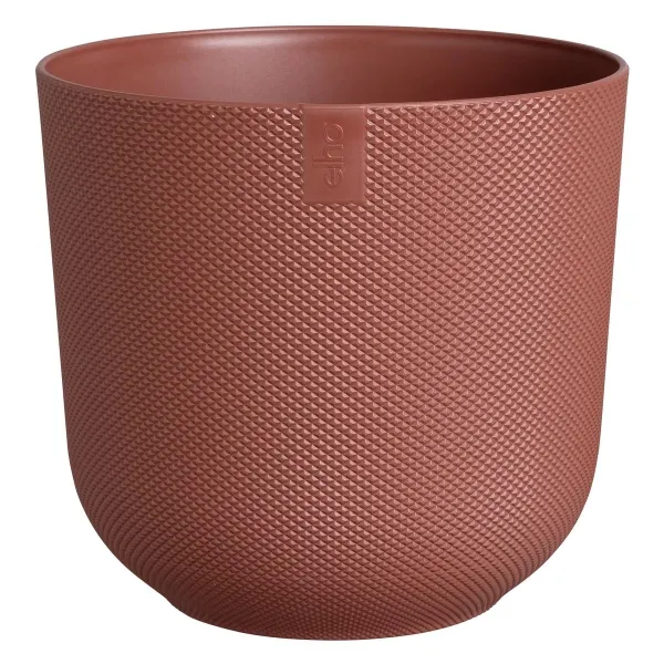 elho® Übertopf Jazz Toskanarot rund Ø 14 cm - Kunststoff elho® Übertopf Jazz Toskanarot rund Ø 14 cm - Kunststoff