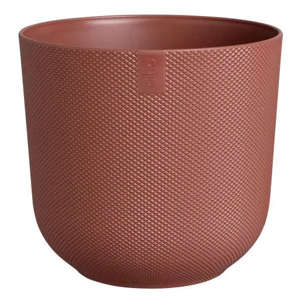 elho® Übertopf Jazz Toskanarot rund Ø 16 cm - Kunststoff elho® Übertopf Jazz Toskanarot rund Ø 16 cm - Kunststoff
