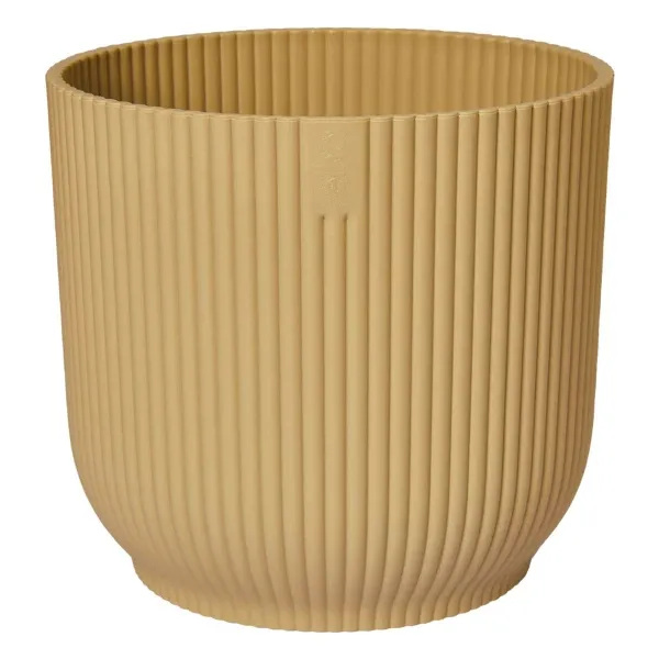 elho® Vibes Übertopf Fold Buttergelb Ø 14cm - Kunststoff elho® Vibes Übertopf Fold Buttergelb Ø 14cm - Kunststoff