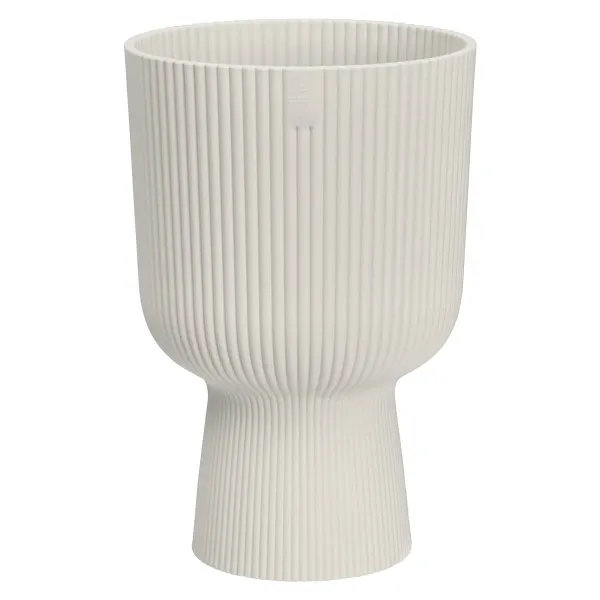 elho® Vibes Übertopf Fold Cup Seidenweiß Ø 14 cm - Kunststoff elho® Vibes Übertopf Fold Cup Seidenweiß Ø 14 cm - Kunststoff