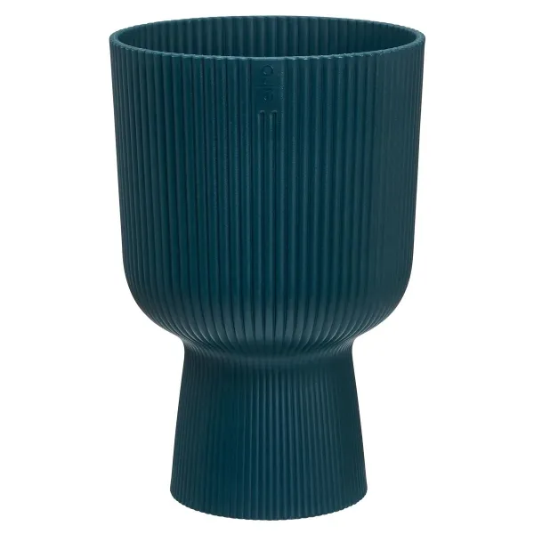 elho® Vibes Übertopf Fold Cup Tiefblau Ø 14 cm - Kunststoff elho® Vibes Übertopf Fold Cup Tiefblau Ø 14 cm - Kunststoff
