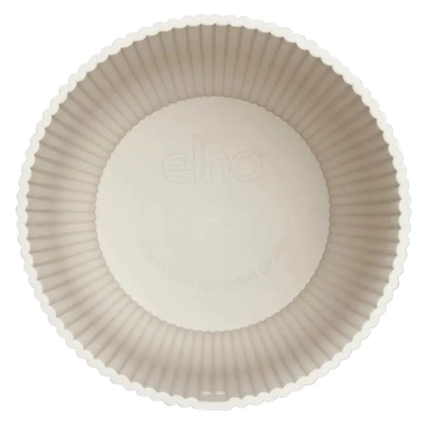 elho® Vibes Übertopf Fold Leinenweiß Ø 14 cm - Kunststoff