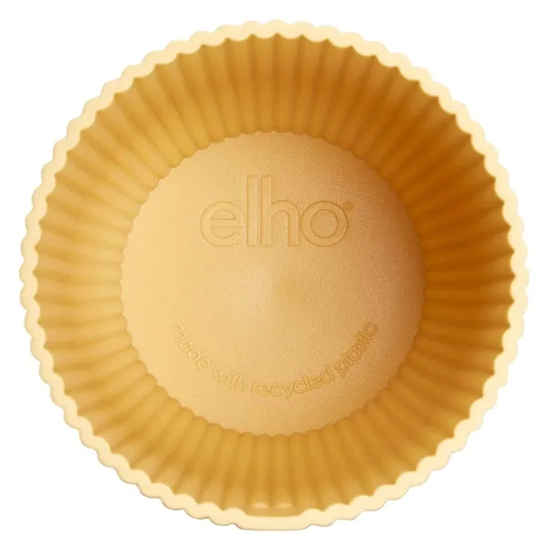 elho® Vibes Übertopf Fold Mini Buttergelb Ø 9 cm - Kunststoff