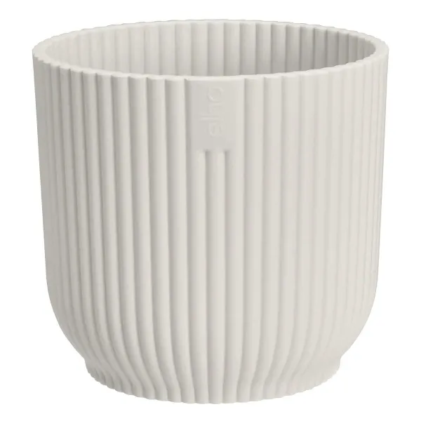 elho® Vibes Übertopf Fold Mini Seidenweiß Ø 11cm - Kunststoff elho® Vibes Übertopf Fold Mini Seidenweiß Ø 11cm - Kunststoff