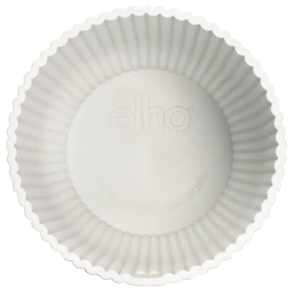 elho® Vibes Übertopf Fold Mini Seidenweiß Ø 9 cm - Kunststoff