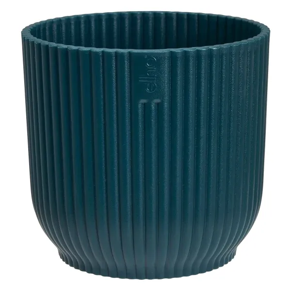 elho® Vibes Übertopf Fold Mini Tiefblau Ø 11cm - Kunststoff elho® Vibes Übertopf Fold Mini Tiefblau Ø 11cm - Kunststoff