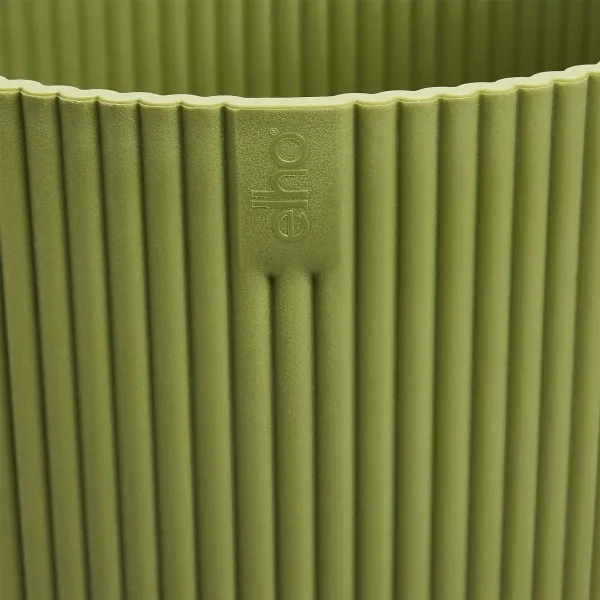 elho® Vibes Übertopf Fold Olivgrün Ø 14 cm - Kunststoff