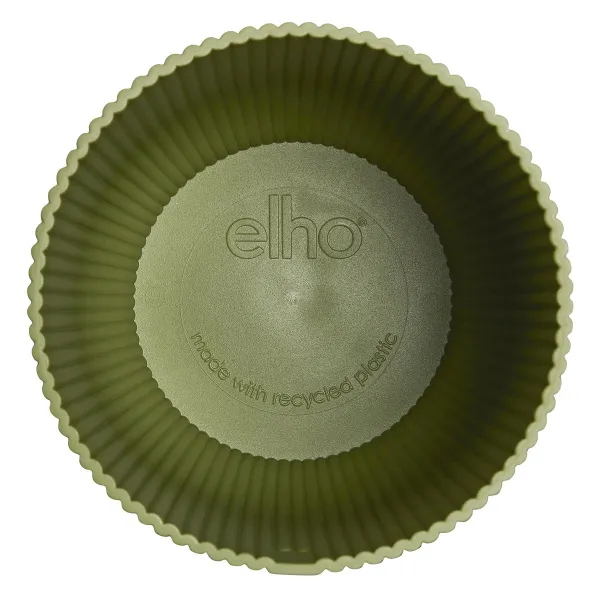 elho® Vibes Übertopf Fold Olivgrün Ø 14 cm - Kunststoff