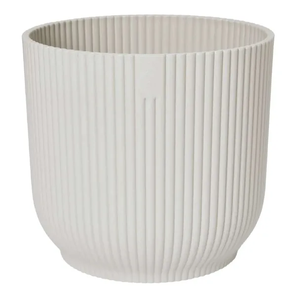 elho® Vibes Übertopf Fold Seidenweiß Ø 16 cm - Kunststoff