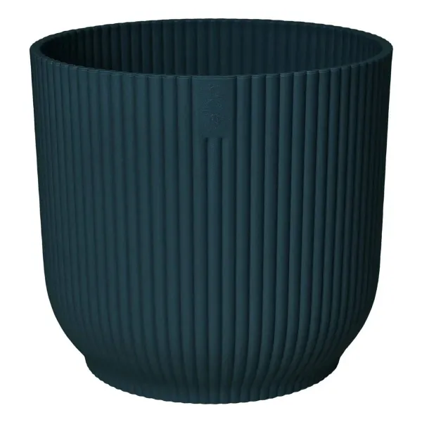 elho® Vibes Übertopf Fold Tiefblau Ø 22 cm - Kunststoff elho® Vibes Übertopf Fold Tiefblau Ø 22 cm - Kunststoff