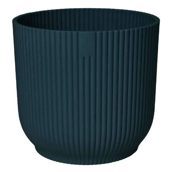 elho® Vibes Übertopf Tiefblau Ø 14cm - Kunststoff elho® Vibes Übertopf Tiefblau Ø 14cm - Kunststoff