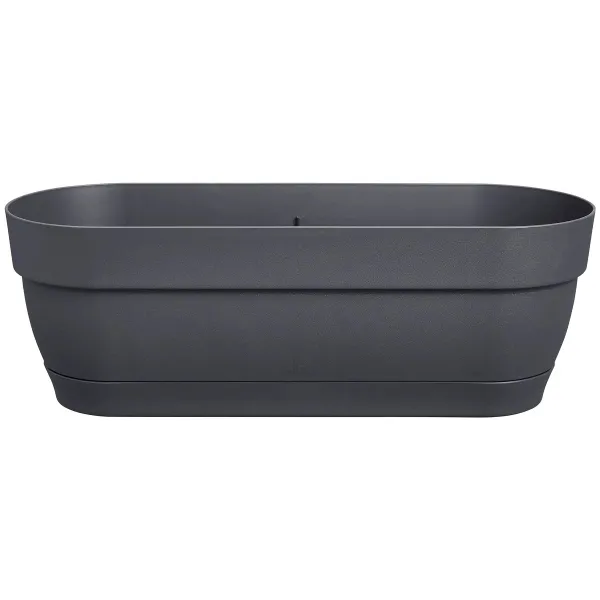 elho® Vibia campana Balkonkasten Anthrazit 50 cm - Kunststoff