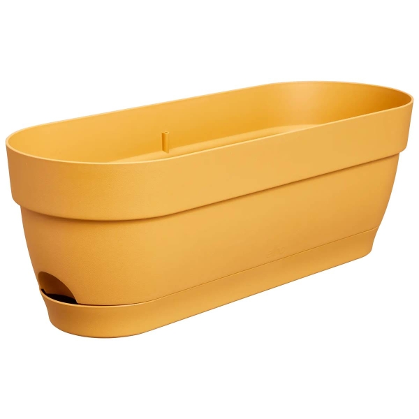 elho® Vibia campana Balkonkasten Honiggelb 50 cm - Kunststoff