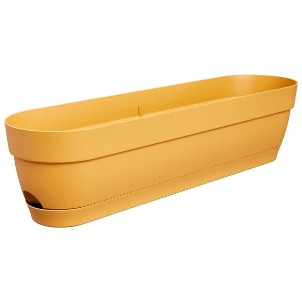 elho® Vibia campana Balkonkasten Honiggelb 70 cm - Kunststoff