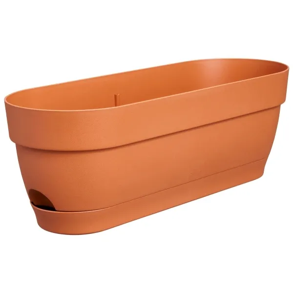 elho® Vibia campana Balkonkasten Terracotta 50 cm - Kunststoff elho® Vibia campana Balkonkasten Terracotta 50 cm - Kunststoff