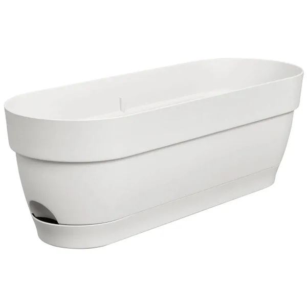 elho® Vibia campana Balkonkasten Weiß 50 cm - Kunststoff elho® Vibia campana Balkonkasten Weiß 50 cm - Kunststoff