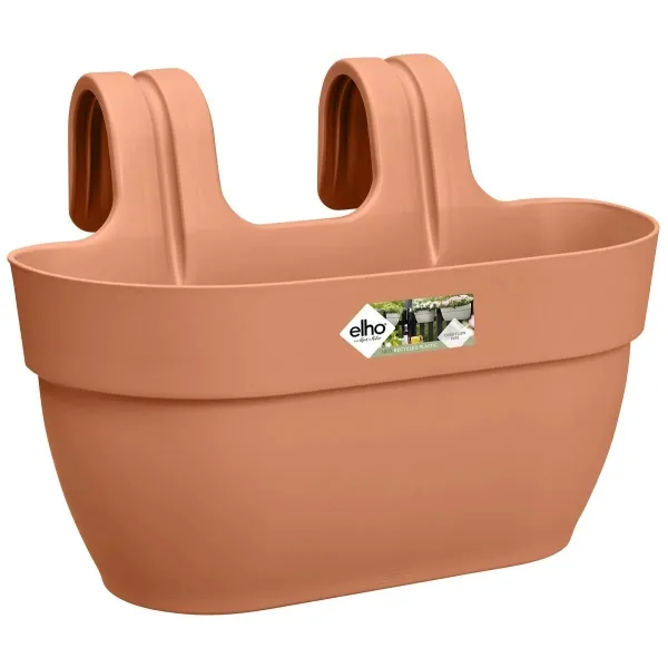 elho® Vibia campana easy Pflanzgefäß M Terracotta zum Einhängen - Kunststoff