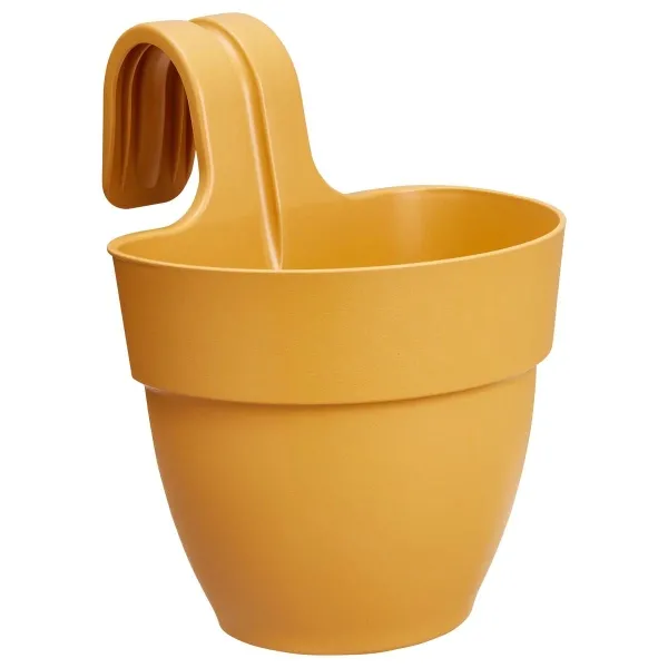 elho® Vibia campana easy Pflanzgefäß S Honiggelb zum Einhängen - Kunststoff elho® Vibia campana easy Pflanzgefäß S Honiggelb zum Einhängen - Kunststoff
