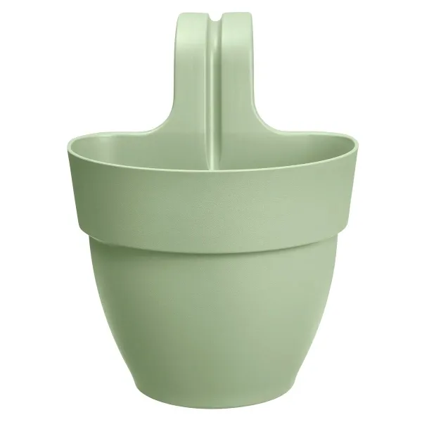 elho® Vibia campana easy Pflanzgefäß S Pistaziengrün zum Einhängen - Kunststoff