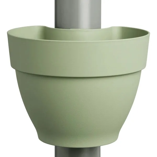 elho® Vibia campana Fallrohr Pflanzgefäß Pistaziengrün 22 cm - Kunststoff