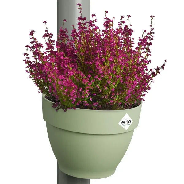 elho® Vibia campana Fallrohr Pflanzgefäß Pistaziengrün 22 cm - Kunststoff