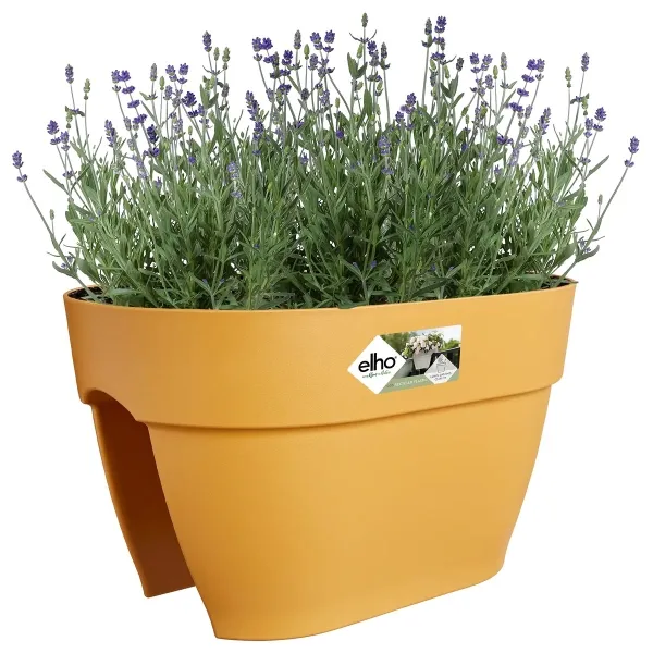 elho® Vibia campana Geländerkasten Flower Bridge Honiggelb 40 cm - Kunststoff