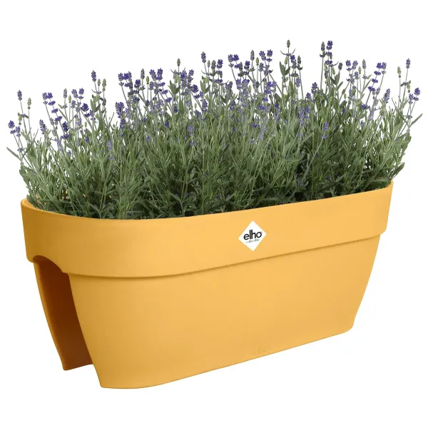 elho® Vibia campana Geländerkasten Flower Bridge Honiggelb 60 cm - Kunststoff