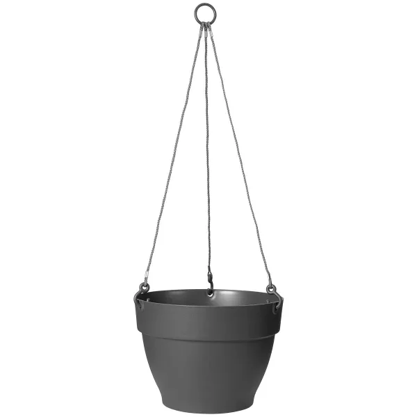elho® Vibia campana Pflanzenampel Anthrazit Ø 26 cm - Kunststoff