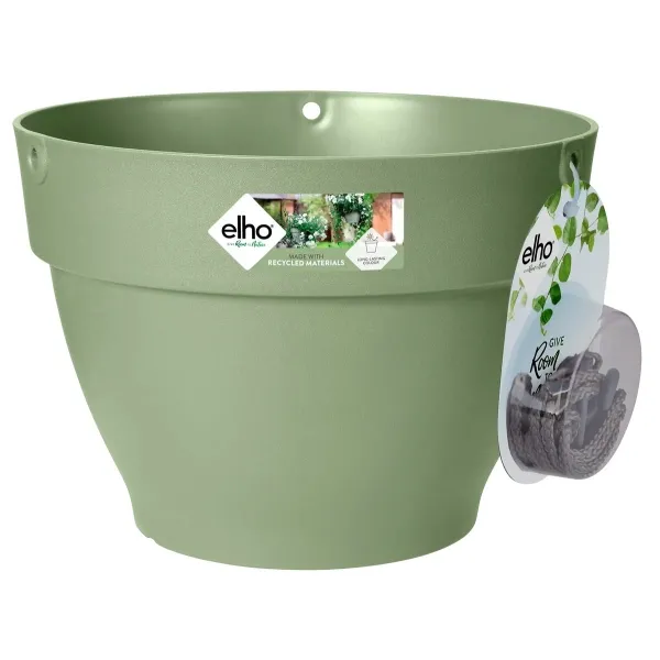 elho® Vibia campana Pflanzenampel Pistaziengrün Ø 26 cm - Kunststoff elho® Vibia campana Pflanzenampel Pistaziengrün Ø 26 cm - Kunststoff