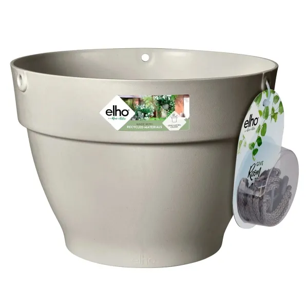 elho® Vibia campana Pflanzenampel Seidenweiß Ø 26 cm - Kunststoff elho® Vibia campana Pflanzenampel Seidenweiß Ø 26 cm - Kunststoff