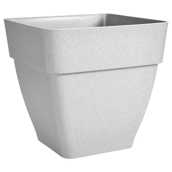elho® Vibia campana quadrat Pflanzkübel Living Beton grau 37 cm - Kunststoff elho® Vibia campana quadrat Pflanzkübel Living Beton grau 37 cm - Kunststoff