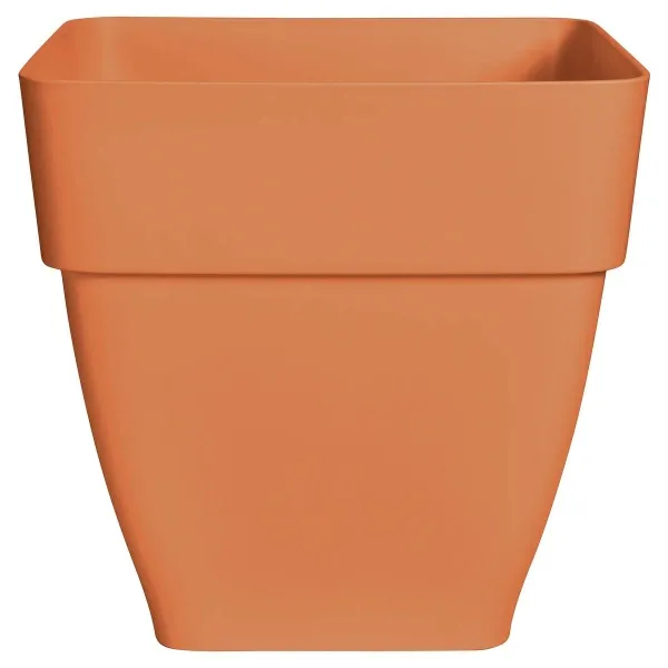 elho® Vibia campana quadrat Pflanzkübel Terracotta 30 cm - Kunststoff