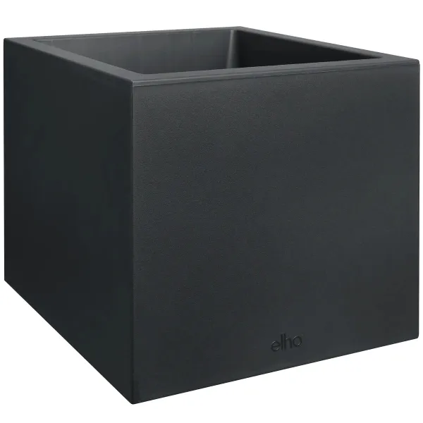 elho® Vivo Pflanzgefäß next quadrat Living Schwarz 40 cm - Kunststoff