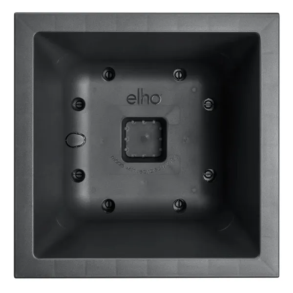 elho® Vivo Pflanzgefäß next quadrat Living Schwarz 40 cm - Kunststoff