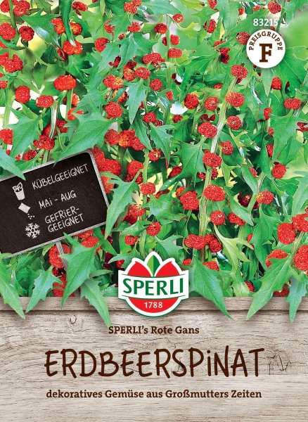 Erdbeerspinat SPERLI's Rote Gans - Gemüsesamen