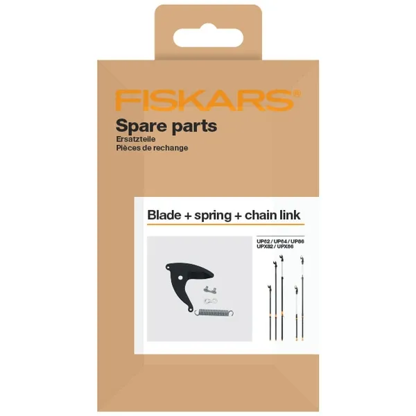 FISKARS® Ersatzteilset für Schneidgiraffe bestehend aus Klinge Feder & Kettenglied