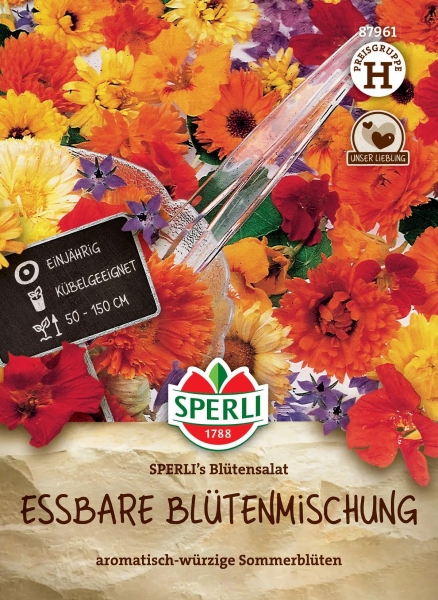 Essbare Blütenmischung SPERLI's Blütensalat - Blumensamen
