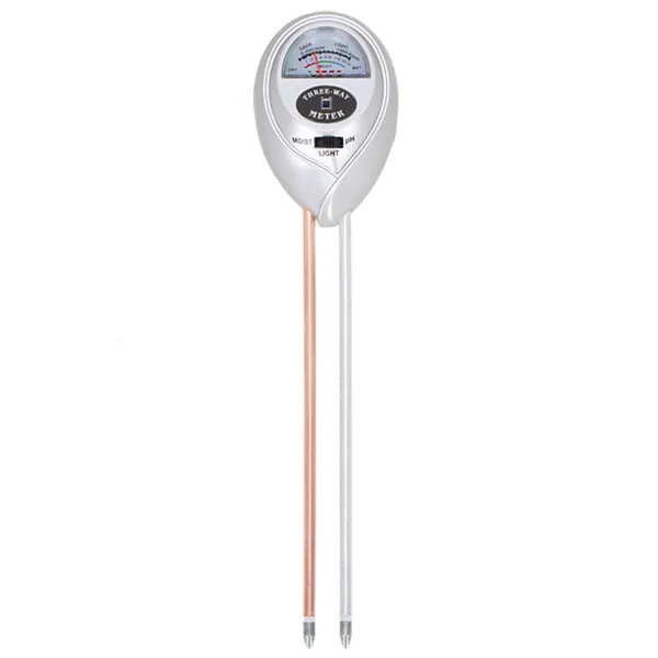 Esschert Design 3in1Messgerät für Feuchtigkeit, pH-Wert & Licht