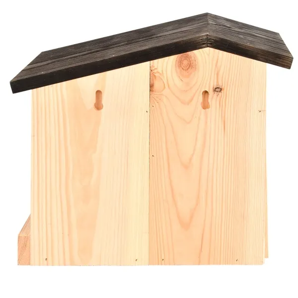 Esschert Design 2 in 1 Nistkasten und Futterhaus aus 100 % FSC® Kiefernholz