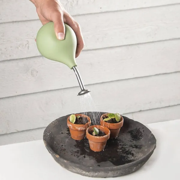 Esschert Design Ballbrause S Pastellgrün 0,24 Liter - PVC & Edelstahl