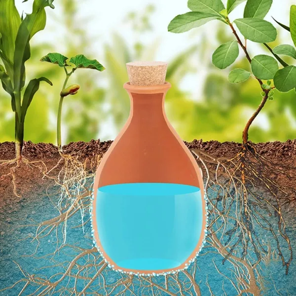 Esschert Design Bewässerungsgefäß Olla S mit 1,9 Liter Volumen aus Ton