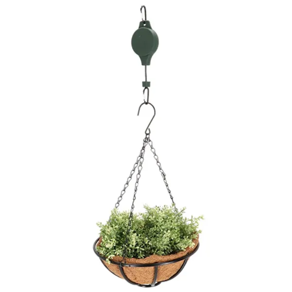 Esschert Design Blumenampellift mit ca. 56 cm Zuglänge