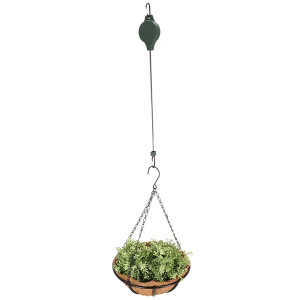 Esschert Design Blumenampellift mit ca. 56 cm Zuglänge